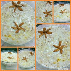 A picture of Vermicelli kheer.