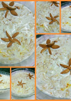 A picture of Vermicelli kheer.
