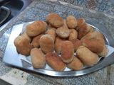 Croquetas de Arroz con Salsa Blanca