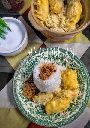 Gambar Nasi durian