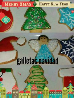 Una foto de Galletas navidad