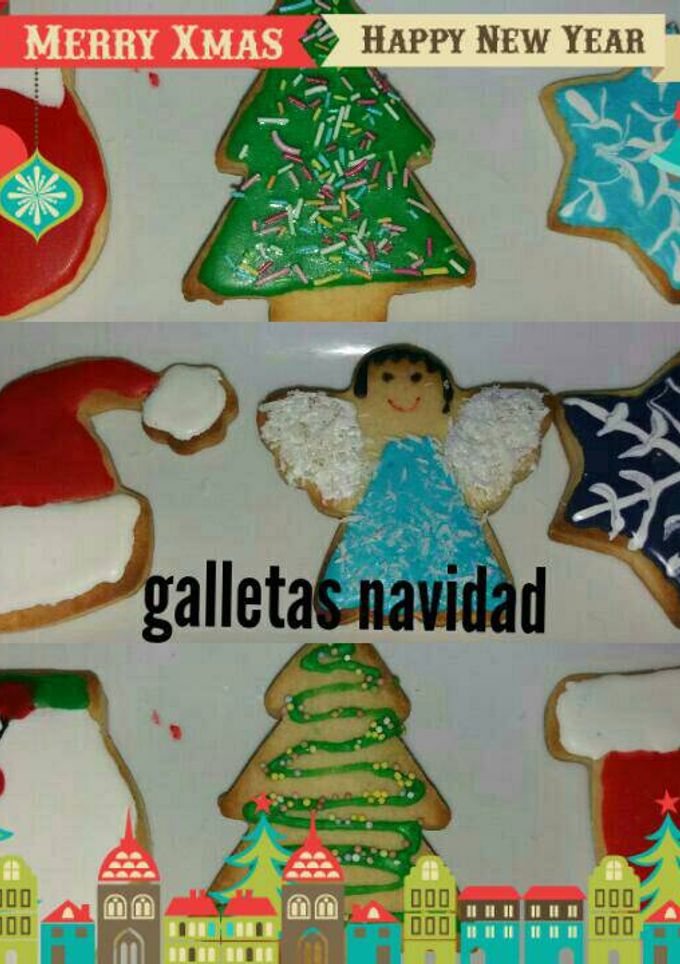 Una foto de Galletas navidad