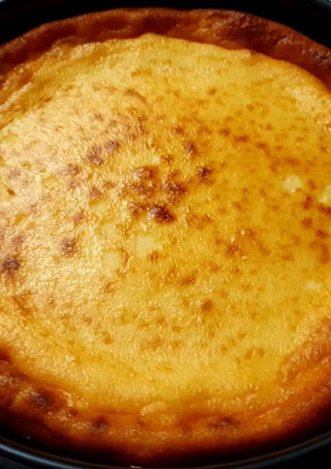 Una foto de Tarta de queso Estilo Pedroche sin lactosa