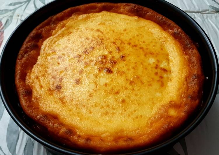 Steps to Prepare Perfect Tarta de queso Estilo Pedroche sin lactosa
