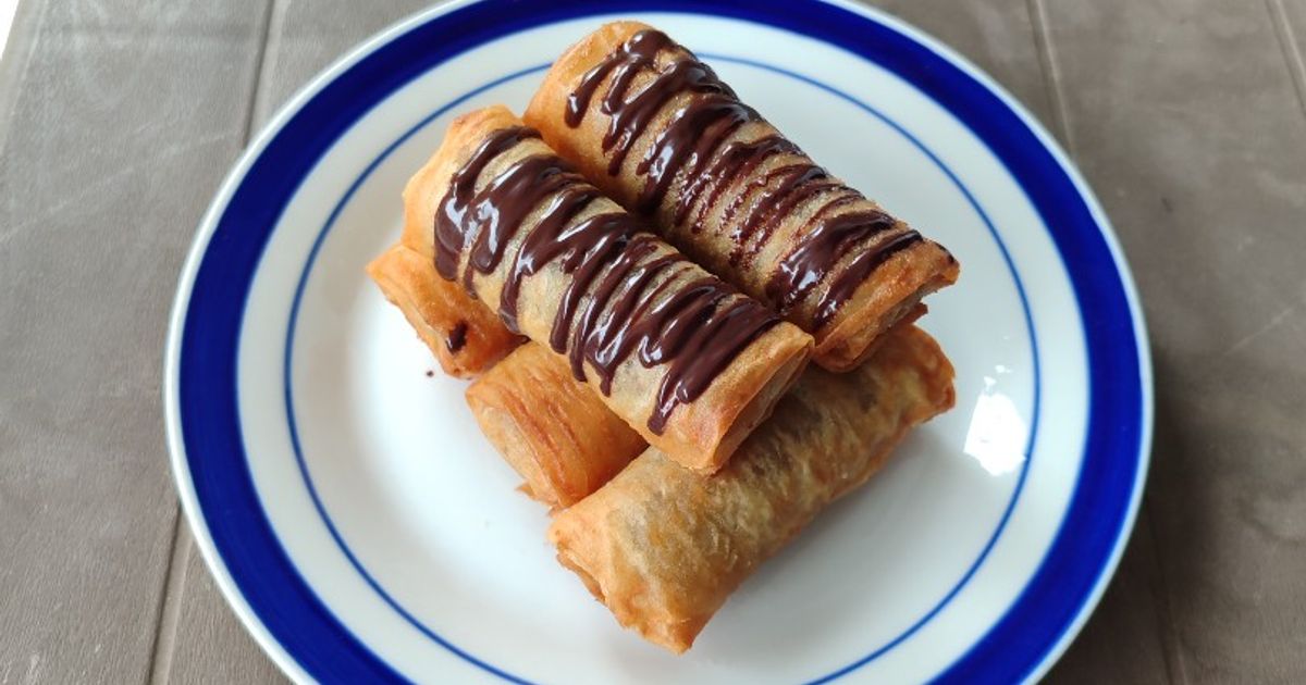 Lumpia Ubi Kuning/Ubi Coklat