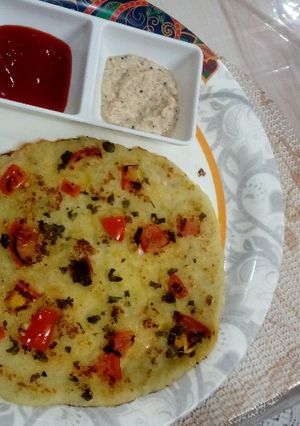 मिक्स वेज उत्तपम (mix veg uttapam recipe in Hindi) रेसिपी मुख्य फोटो