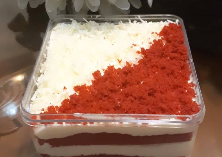 Resep Red velvet cake kukus, Lezat