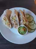Wrap de pollo ranch