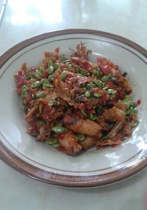 Foto resep Cumi sambal pete cina