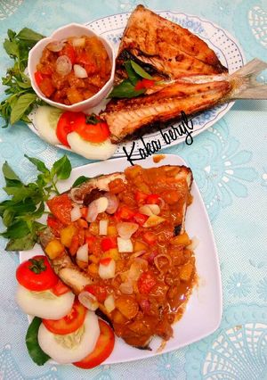 Foto resep Bandeng bakar bumbu kacang
