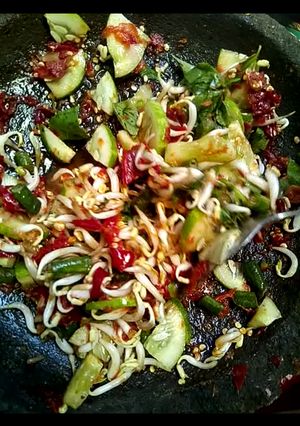 Foto resep Sambel Pencok sayur
