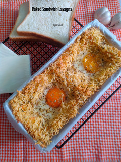 Foto resep Baked Sandwich Lasagna (Lasagna Roti Tawar Panggang)
