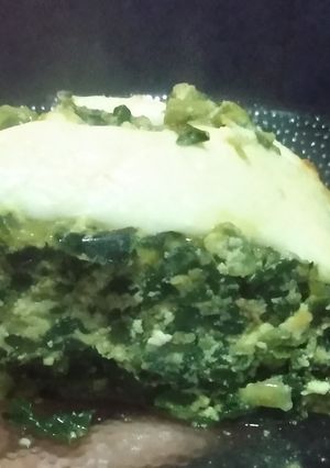 Una foto de Soufflé de acelga y ricota