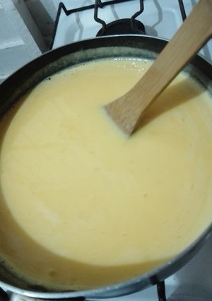 Una foto de Crema pastelera