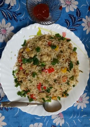 A picture of Mixed Fried Rice.