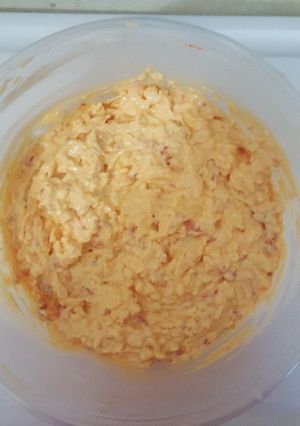 A picture of Pimento Cheese.