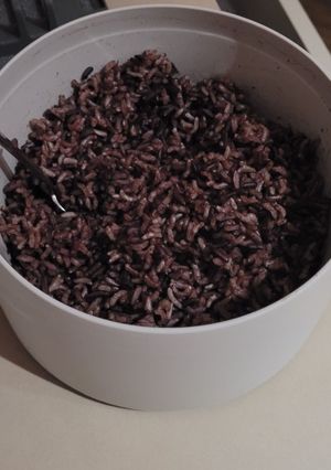 Una foto de Hervir arroz integral en hervidor de Lékué