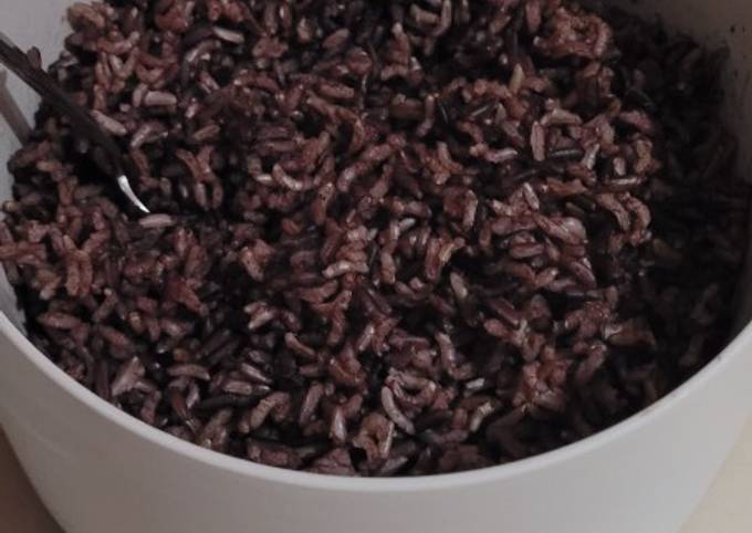 Hervir arroz integral en hervidor de Lékué Receta de Cucharita De plata-  Cookpad