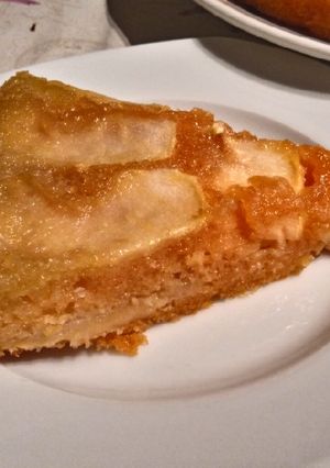 Fordított almás torta recept fotója