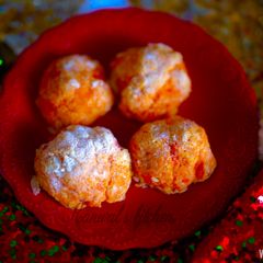 A picture of Carrot crinkles cookies.