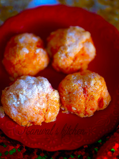 A picture of Carrot crinkles cookies.