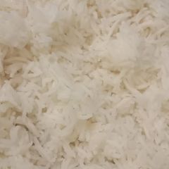 A picture of White rice.