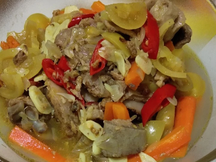 Langkah Gampang Menyiapkan Resep Asem-Asem IGA SAPI Anti Ribet, Mantap Sekali