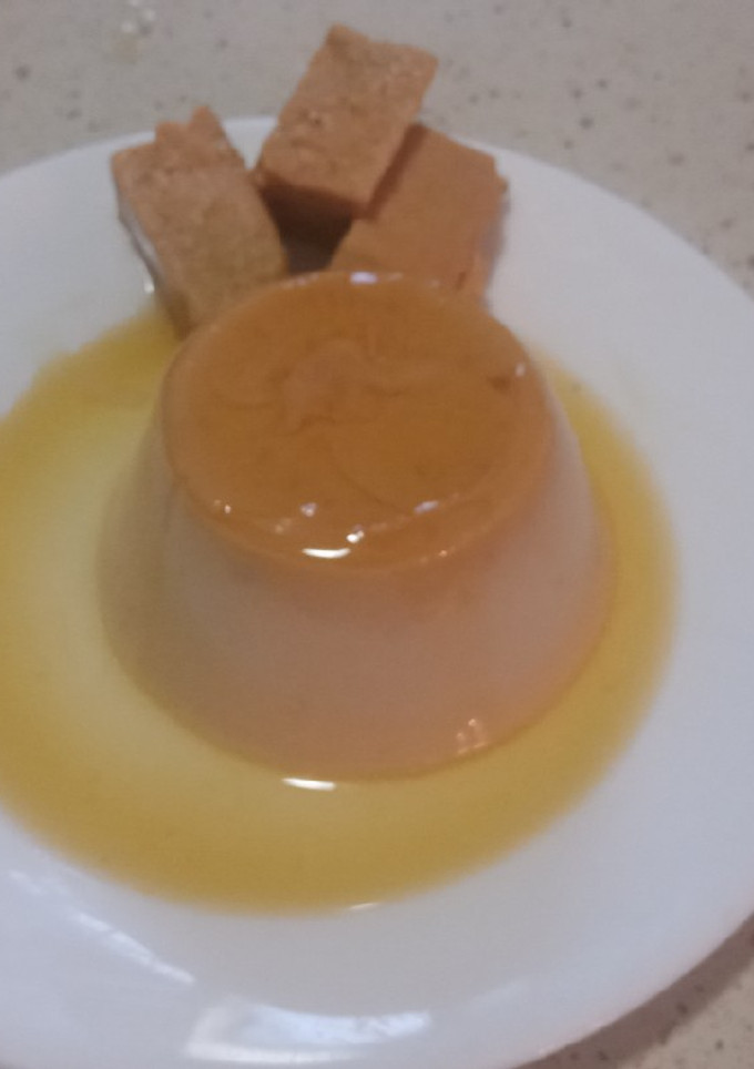 Una foto de Flanes individuales de turrón en Monsieur Cuisine