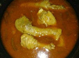 Foto resep Opor ayam presto bumbu merah
