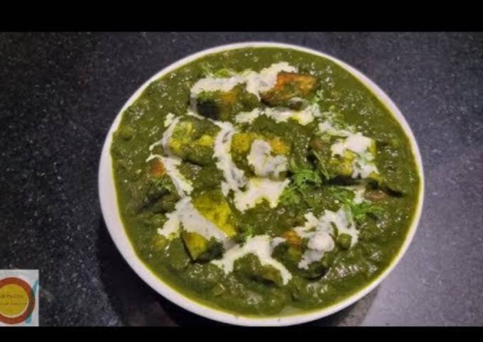 Easiest Way to Make Mario Batali Tasty &amp; Delicious PALAK MUTTER PANEER