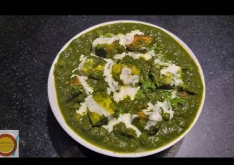 Step-by-Step Guide to Make Perfect Tasty & Delicious PALAK MUTTER PANEER