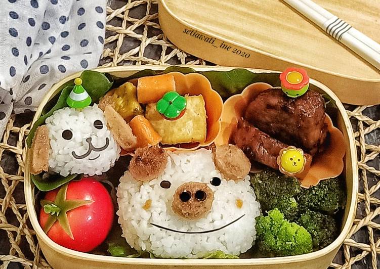 Langkah Mudah untuk Membuat Piggy Bento🐷 Anti Gagal