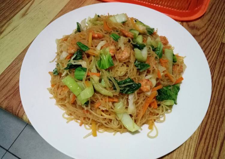 Bihun goreng seafood