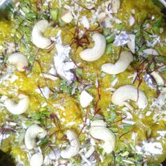 Kashifal ka halwa A picture of Kashifal ka halwa.