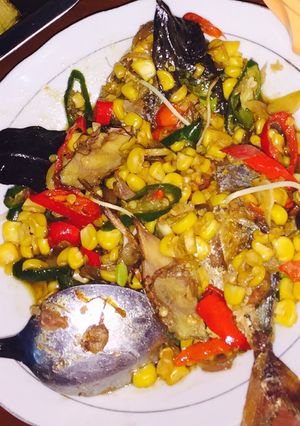 Foto resep Oseng Ikan Peda Jagung Manis