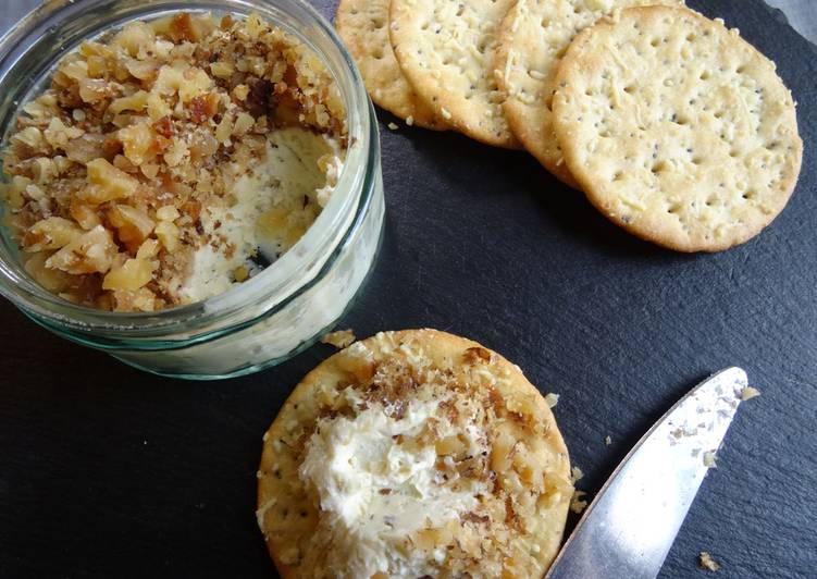 Recipe of Perfect Potted Stilton with Walnuts