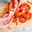 Cheesy Cheetos onion rings 😋😋