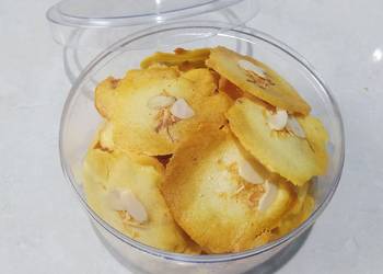 Masakan Populer Almond Crispy Cheese Gurih Mantul