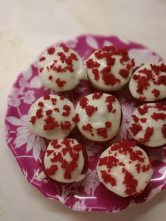 Φωτογραφία της συνταγής Cupcakes red velvet