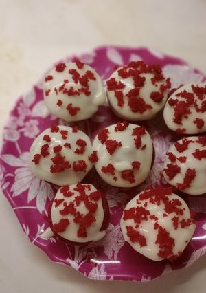 Φωτογραφία της συνταγής Cupcakes red velvet