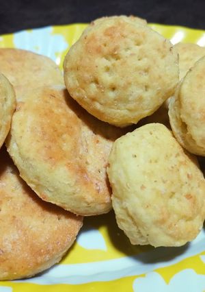 Una foto de Bizcochitos salados con harina de almendras