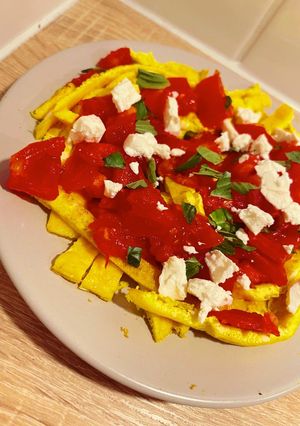 Une photo de Omelette Pasta 🥚
