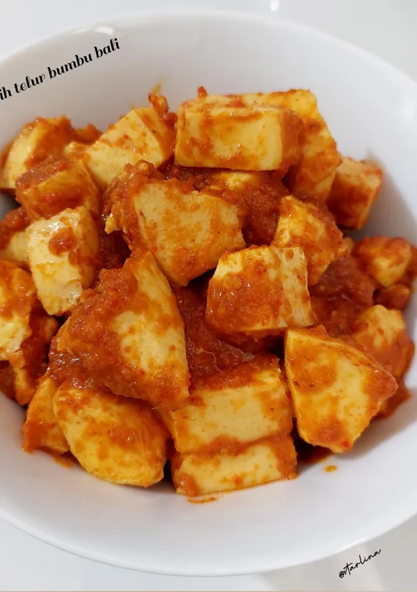 Putih Telur Bumbu Bali Kukus Putih Telur Bumbu Bali Kukus