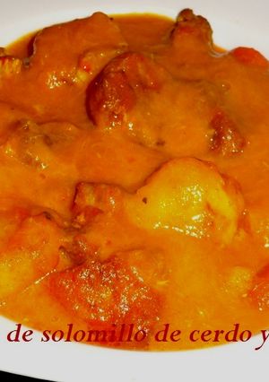 Foto principal de Estofado de solomillo de cerdo con patatas