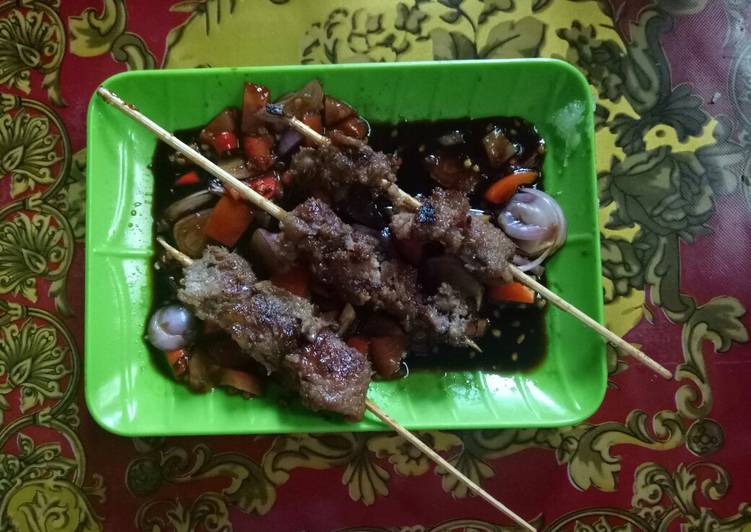 Sate kambing ala hesty😘