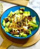 سلطة سيزر الباذنجان 🥗