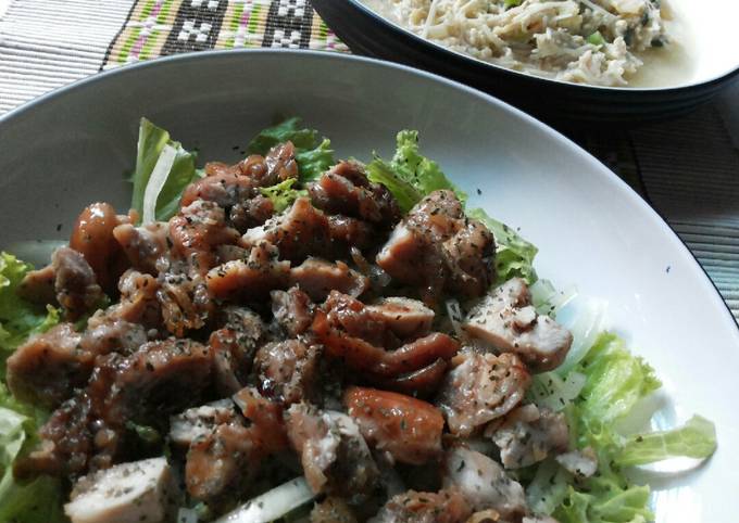 Salad Ayam Teriyaki