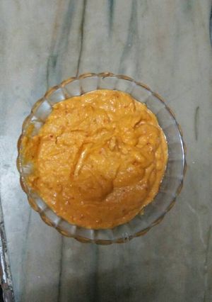 A picture of Peanut and tomato chutney.