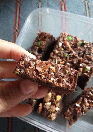 Foto resep Brownies panggang Cruncy
