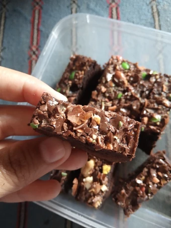 Cara Gampang Membuat Resep Brownies panggang Cruncy yang Uenak Anti Ribet, Bikin Ngiler